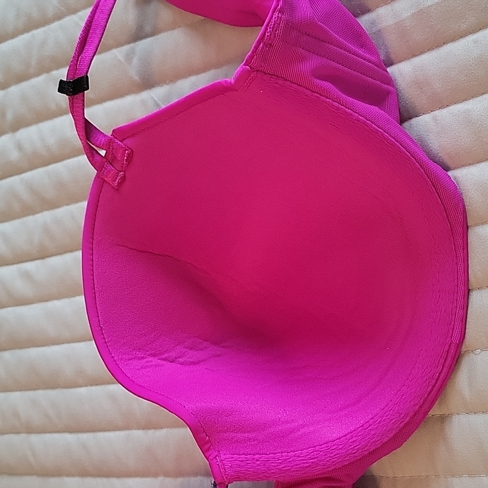 TORRID HOT PINK 38D PADDED BRA WITH UNDERWIRE - Picture 8 of 10